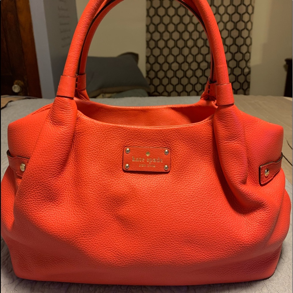 Kate Spade Large Satchel - Coral